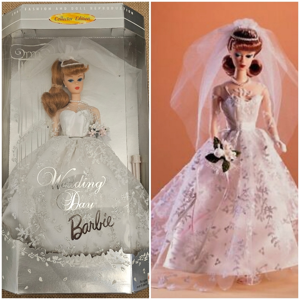 NRFB 1996 Vintage Wedding Day®Barbie®Doll (Redhead)